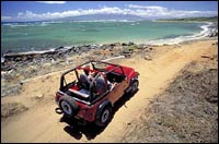 Jeep touring on Maui